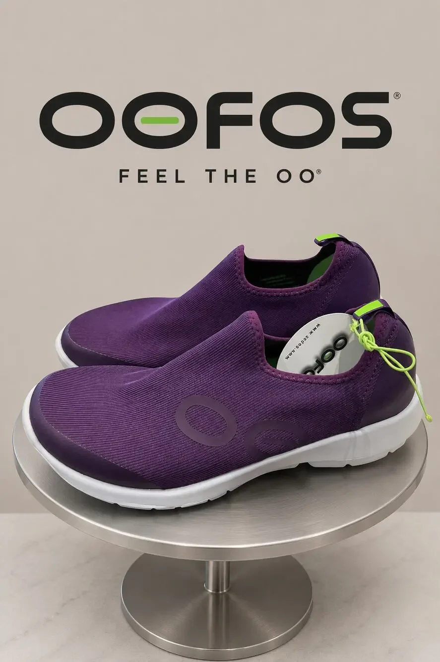 OOFOS OOmg Sport Recovery Shoes Amethyst Women’s 8.5 NWOB
